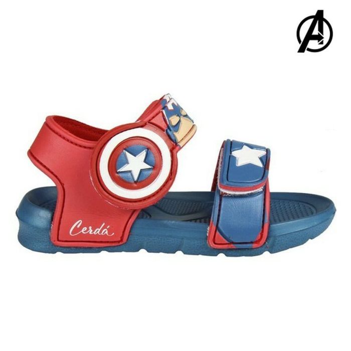 Sandalias de Playa The Avengers 148321 Rojo 3