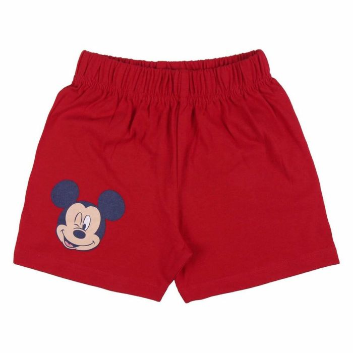 Pijama Infantil Mickey Mouse Rojo 4