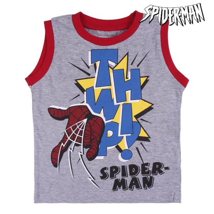 Pijama Infantil Spider-Man Gris 4