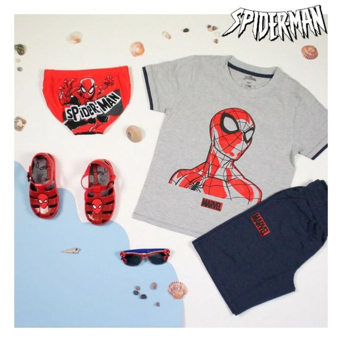 Bañador Niño Spiderman Rojo 3
