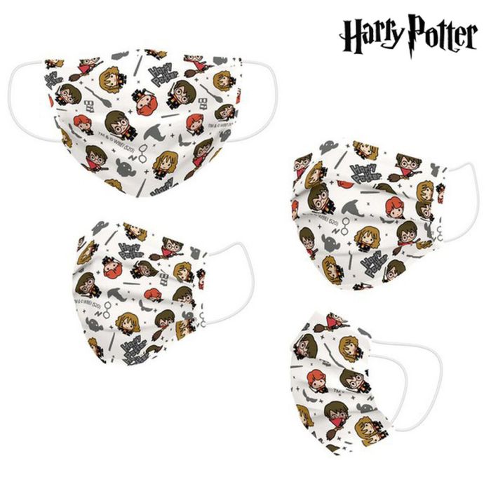 Mascarilla Higiénica de Tela Reutilizable Harry Potter CD-22-7563 Mascarilla Higiénica de Tela Reutilizable Harry Potter CD-22-7563