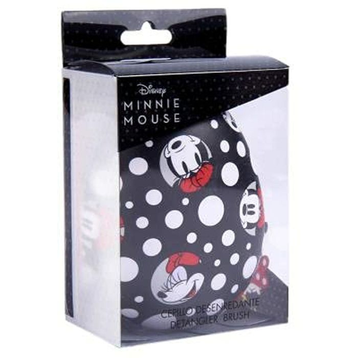 Cepillo Desenredante Disney   Negro Minnie Mouse 7 x 9 x 4 cm 3