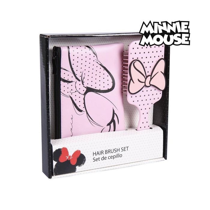 Set de Regalo Minnie Mouse Neceser Peine Rosa (2 pcs) 5