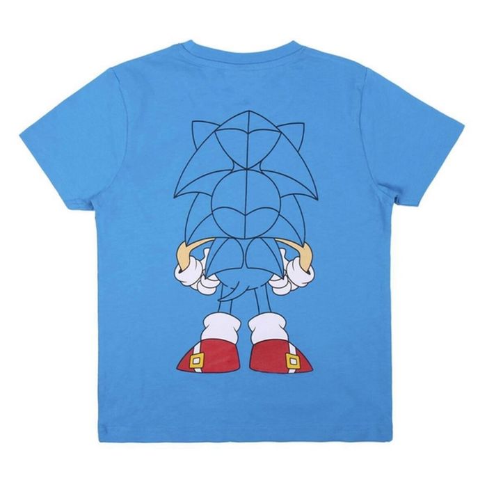 Pijama Infantil Sonic Azul 3