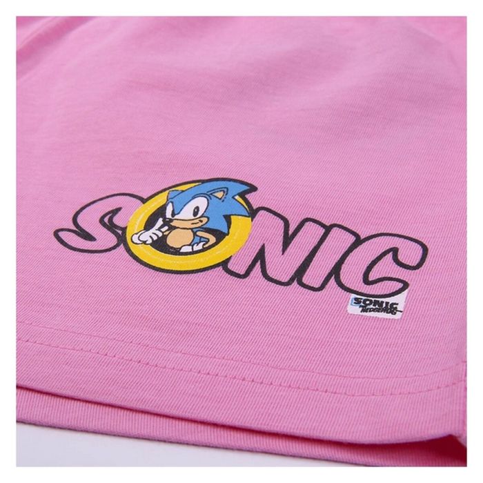 Pijama Infantil Sonic Gris 1