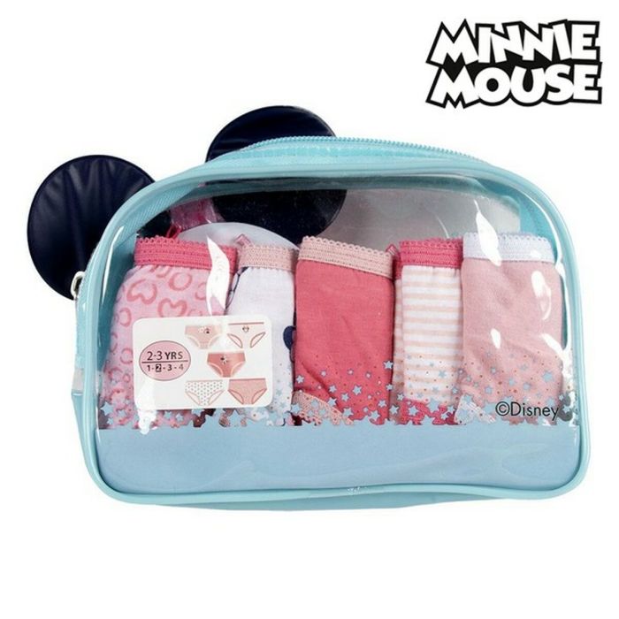 Pack de Braguitas para Niña Minnie Mouse Multicolor (5 uds) 8