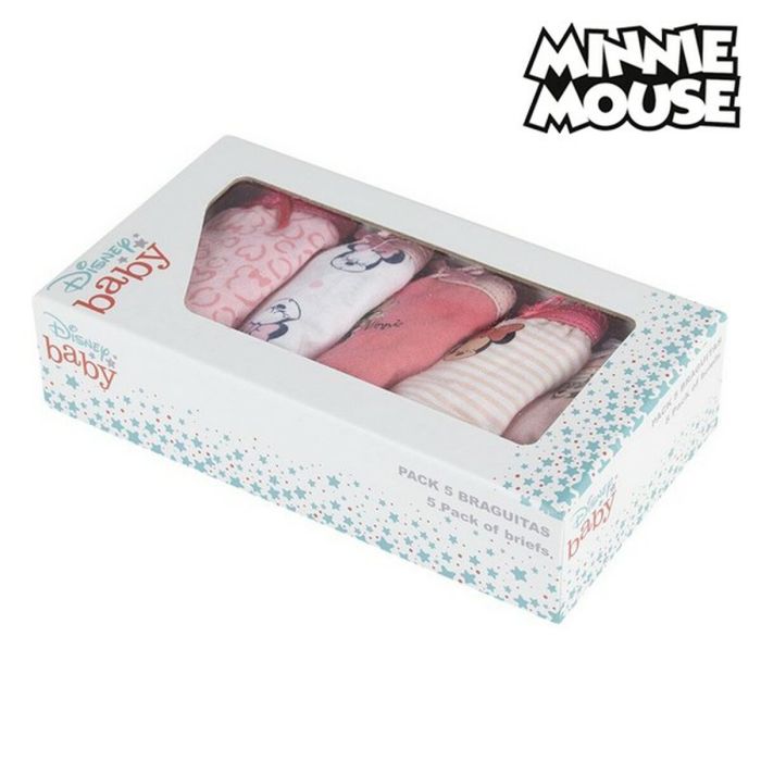 Pack de Braguitas para Niña Minnie Mouse Multicolor (5 uds) 4