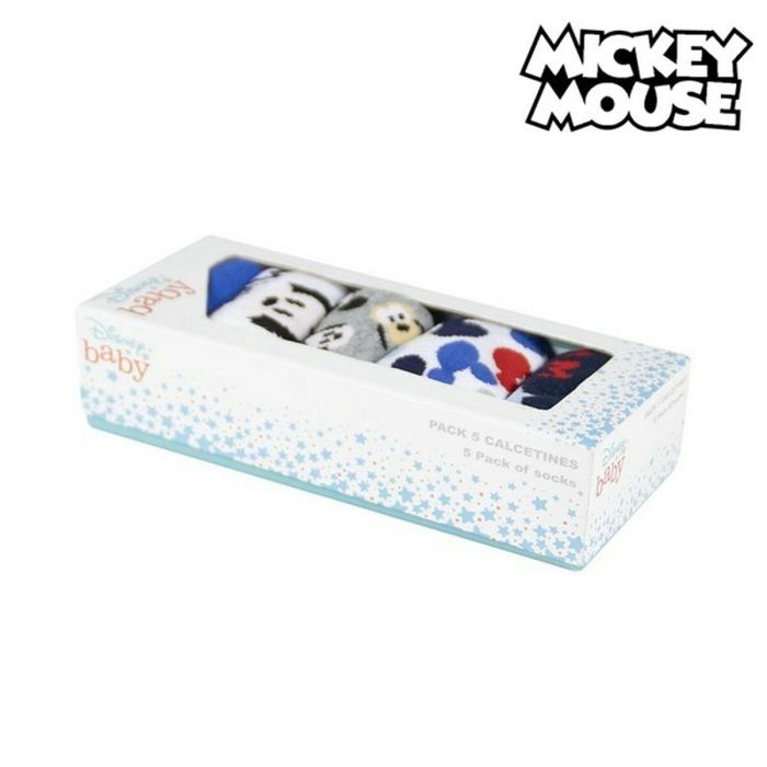 Calcetines Mickey Mouse (5 pares) Multicolor 8