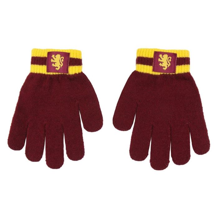 Gorro, Bufanda y Guantes Harry Potter Rojo 6 Gorro, Bufanda y Guantes Harry Potter Rojo 6