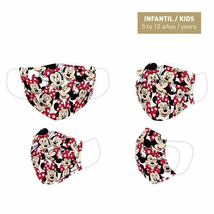 Mascarilla Higiénica Minnie Mouse Infantil Mascarilla Higiénica Minnie Mouse Infantil