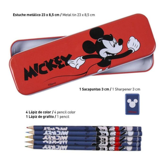 Set de Papelería Mickey Mouse Azul (16 pcs) 4 Set de Papelería Mickey Mouse Azul (16 pcs) 4