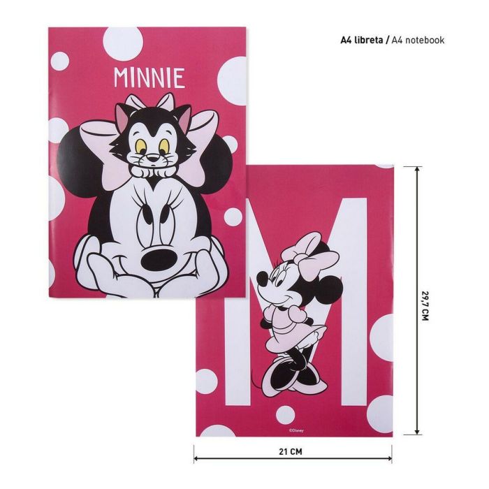 Set de Papelería Minnie Mouse Rosa (16 pcs) 3