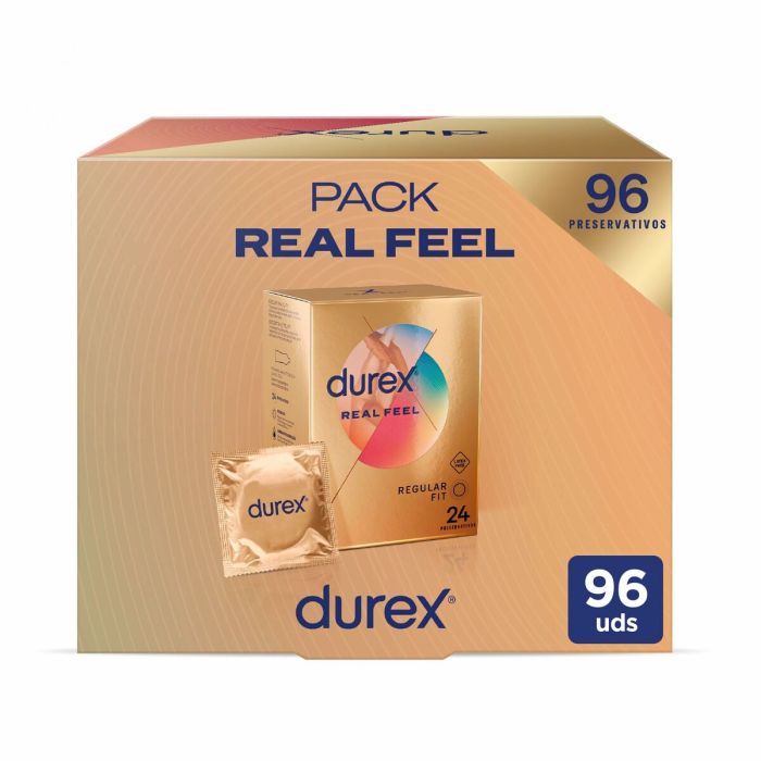 Preservativos Real Feel Durex 96 Unidades 5