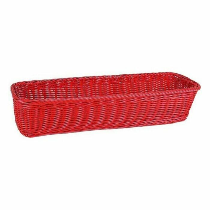 Bandeja Viejo Valle Polipropileno Rojo 53 x 16,2 x 10 cm (6 Unidades) 1