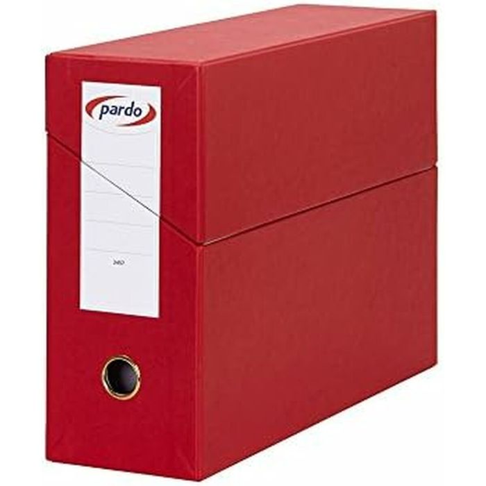 Caja de Archivo Pardo 245702 Rojo A4 (1 unidad) 3