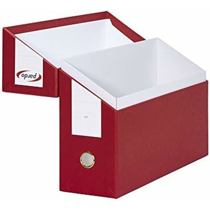 Caja de Archivo Pardo 245702 Rojo A4 (1 unidad) 2