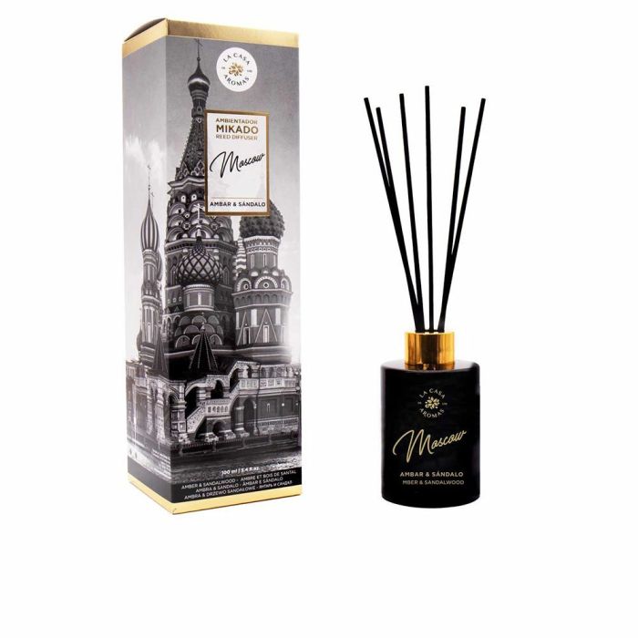 Varitas Perfumadas La Casa de los Aromas Moscow Ambar Sándalo (100 ml)