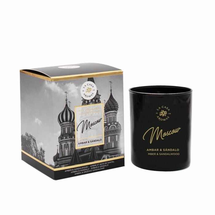 Vela Perfumada La Casa de los Aromas Moscow Ambar Sándalo (140 g)