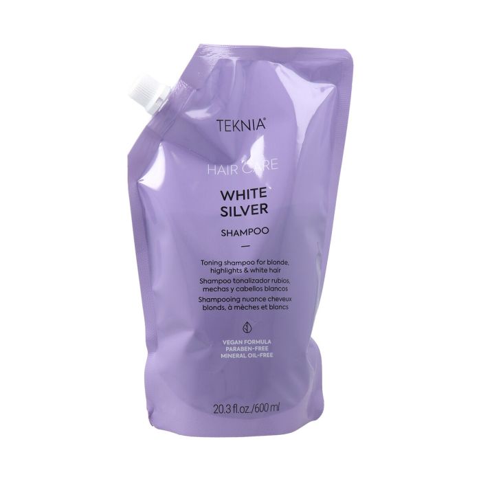 Champú Lakmé Teknia Hair Care White Silver Refill 600 ml