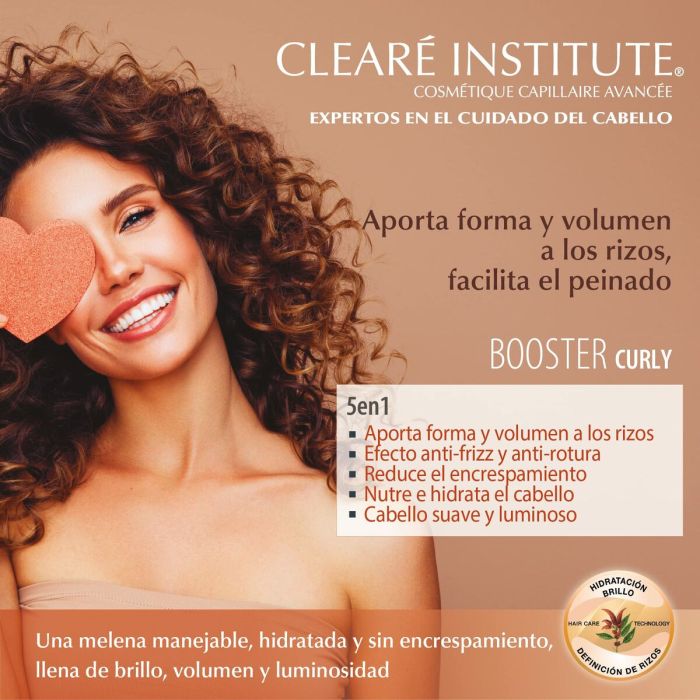 Acondicionador Rizos Definidos Clearé Institute Booster Curly 200 ml 6