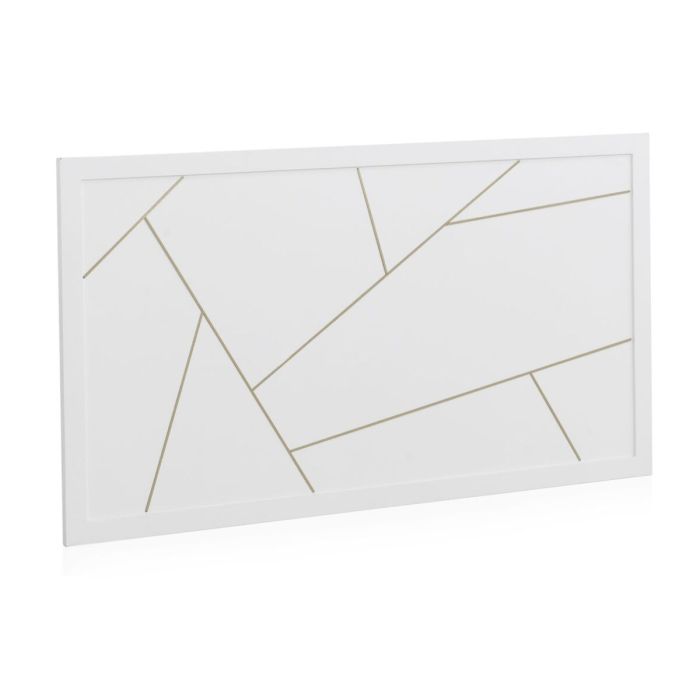 Cabecero de Cama Alexandra House Living Blanco 110 x 60 x 4 cm 0 Cabecero de Cama Alexandra House Living Blanco 110 x 60 x 4 cm 0