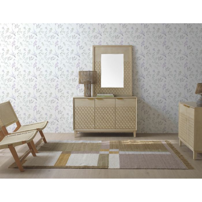 Espejo Colgante Alexandra House Living Marfil 78 x 101 x 3 cm 1 Espejo Colgante Alexandra House Living Marfil 78 x 101 x 3 cm 1