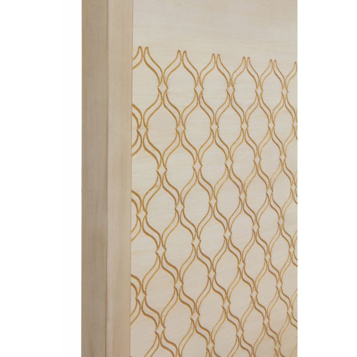 Cabecero de Cama Alexandra House Living Marfil 110 x 60 x 3 cm 2 Cabecero de Cama Alexandra House Living Marfil 110 x 60 x 3 cm 2