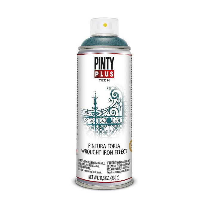 Pintura en spray pintyplus tech pintura forja 520cc verde fj925
