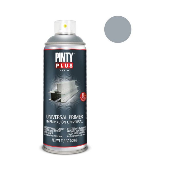 Pintura en spray Pintyplus Tech I113 338 ml Universal Imprimación Gris 1