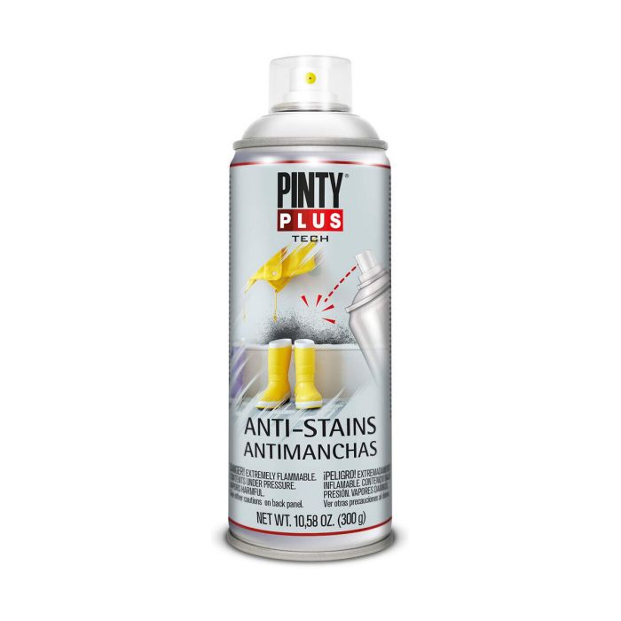 Pintura en spray Pintyplus Tech X101 400 ml Antimanchas Blanco