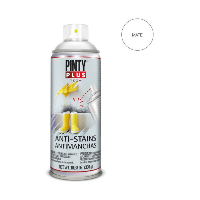 Pintura en spray Pintyplus Tech X101 Antimanchas Blanco 300 ml 1