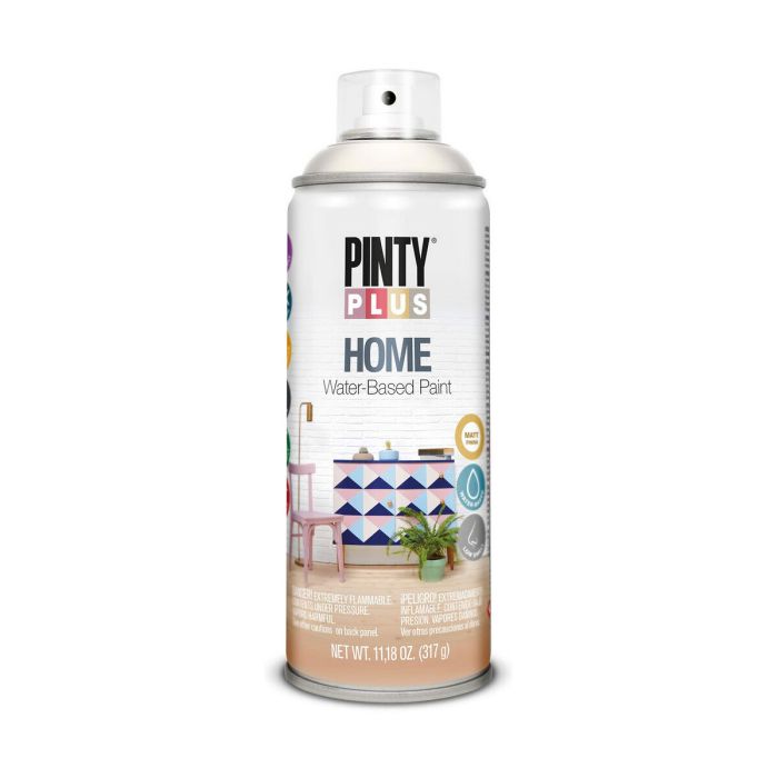 Pintura en spray Pintyplus Home HM113 400 ml White Linen
