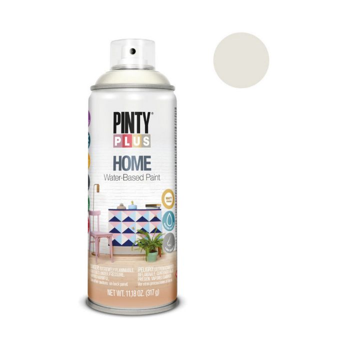 Pintura en spray Pintyplus Home HM113 317 ml White Linen 1