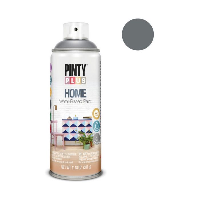 Pintura en spray Pintyplus Home HM418 317 ml Thundercloud Grey 1