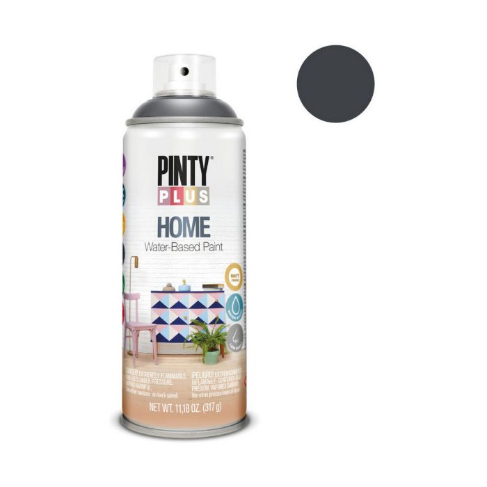 Pintura en spray Pintyplus Home HM438 317 ml Negro 1