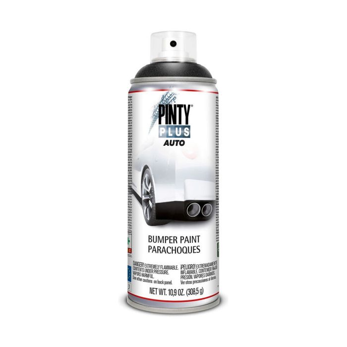 Pintura en spray pintyplus auto 520cc bumper texturado negro bt104