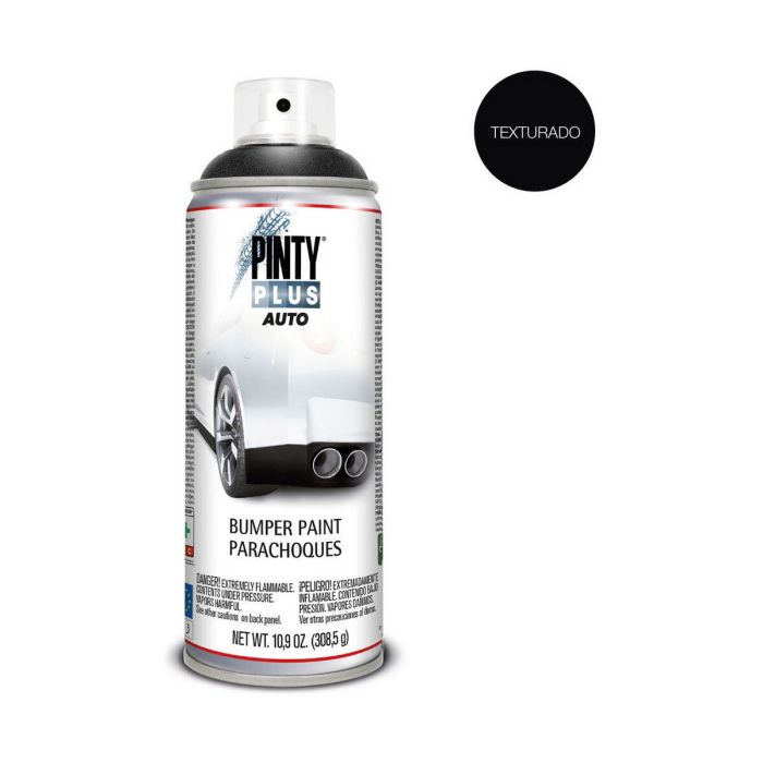 Pintura en spray Pintyplus Auto BT104 308,5 ml Parachoques Negro 1