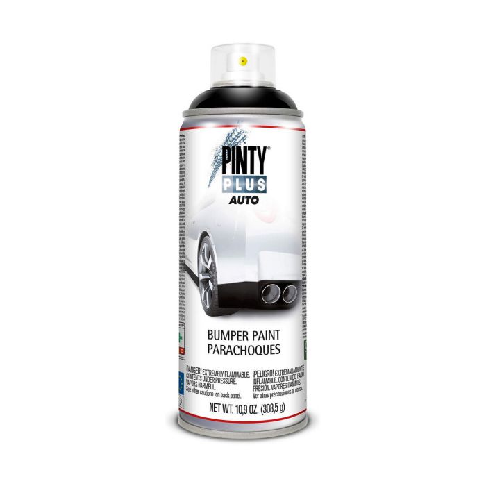 Pintura en spray pintyplus auto 520cc bumper liso negro bl104