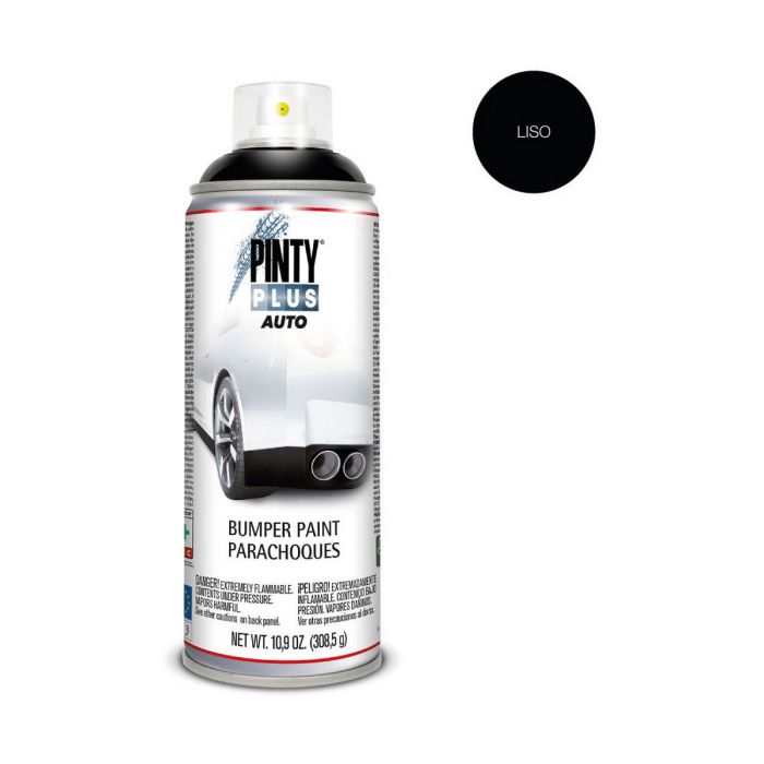 Pintura en spray Pintyplus Auto BL104 308,5 ml Parachoques Negro 1