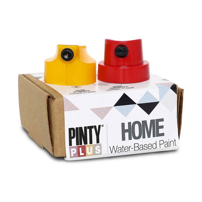 Pintyplus home caja 2 pulsadores - rojo y amarillo