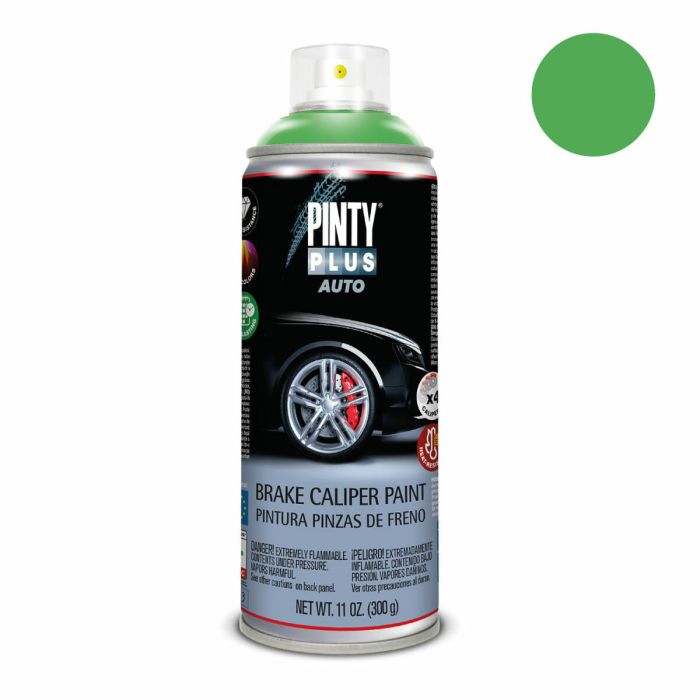 Pintura en spray Pintyplus Auto PF136 Pinzas de Freno Verde 300 ml 1