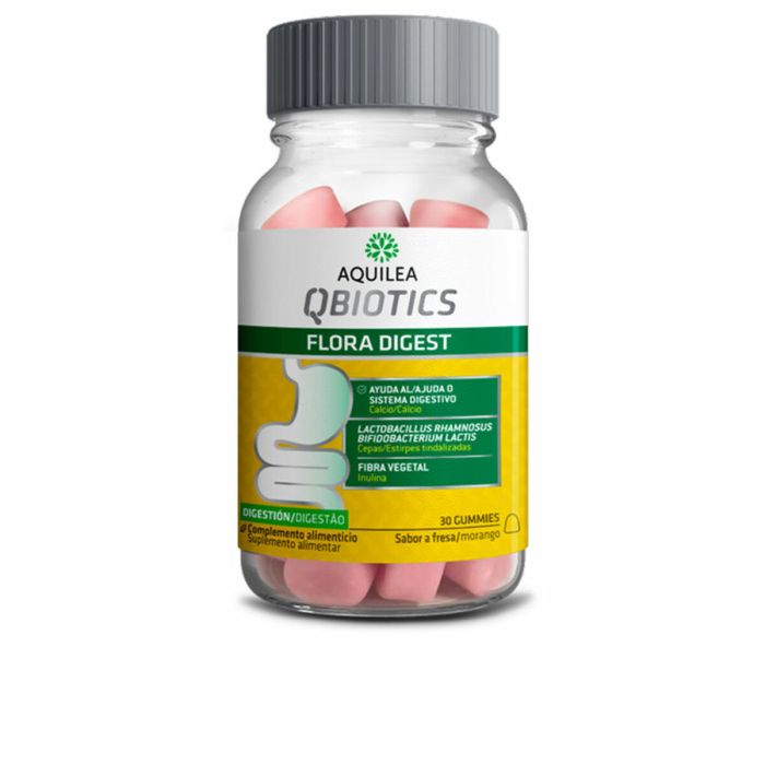Suplemento digestivo Aquilea Qbiotics Gominolas Fresa 30 unidades