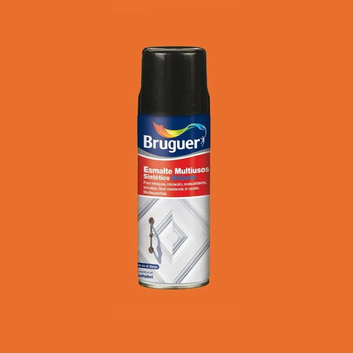 Esmalte sintético Bruguer 5197986 Spray Multiusos Naranja 400 ml Brillante 1