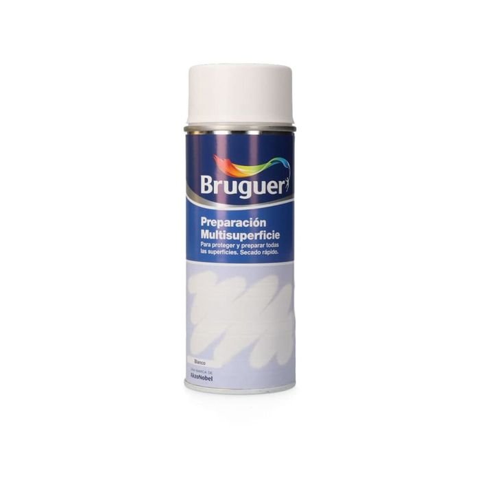 Preparación de superficies Bruguer 5198004 Spray Imprimación Blanco 400 ml Mate