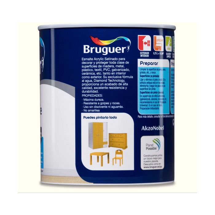 Barniz Bruguer 5298130 750 ml Esmalte para acabados 2