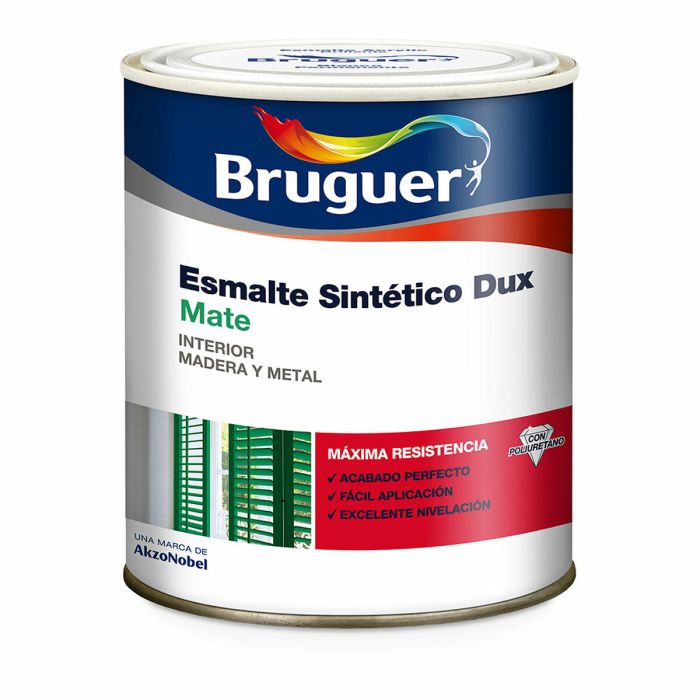 Esmalte sintético Bruguer Dux 250 ml Blanco Mate 1