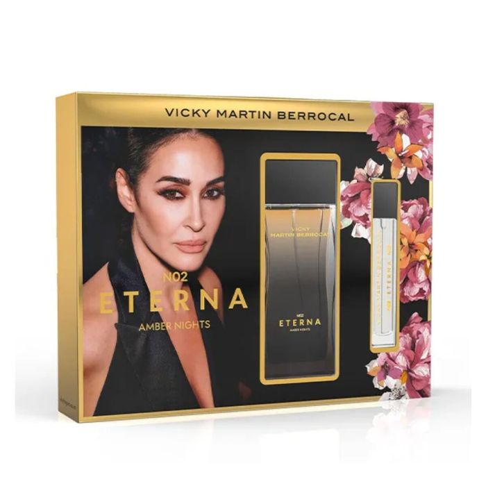 Set de Perfume Mujer Vicky Martín Berrocal EDT N02 Eterna 2 Piezas