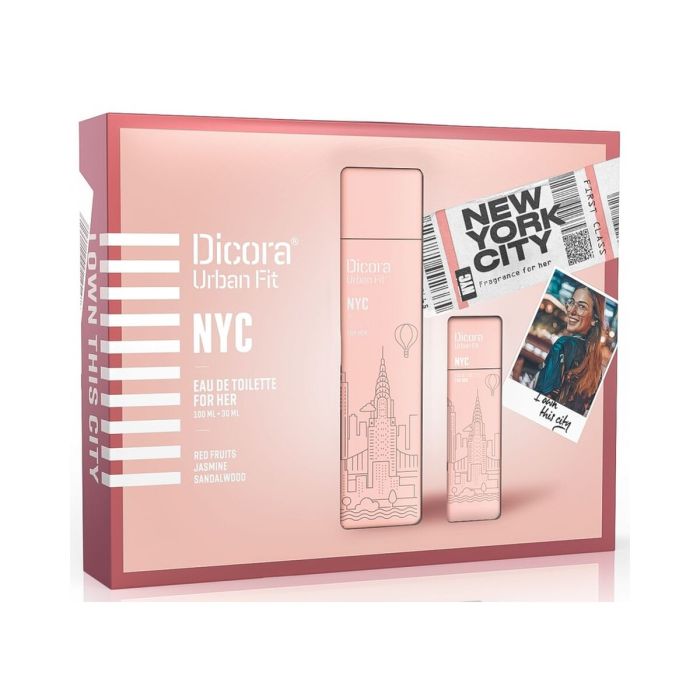 Set de Perfume Mujer Dicora Urban Fit Vienna 2 Piezas - Bixoto.com