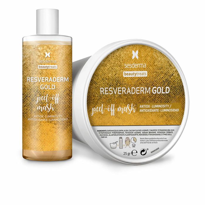 Mascarilla Facial Peel Off Sesderma Beauty Treats Resveraderm Gold 75 ml (25 gr)