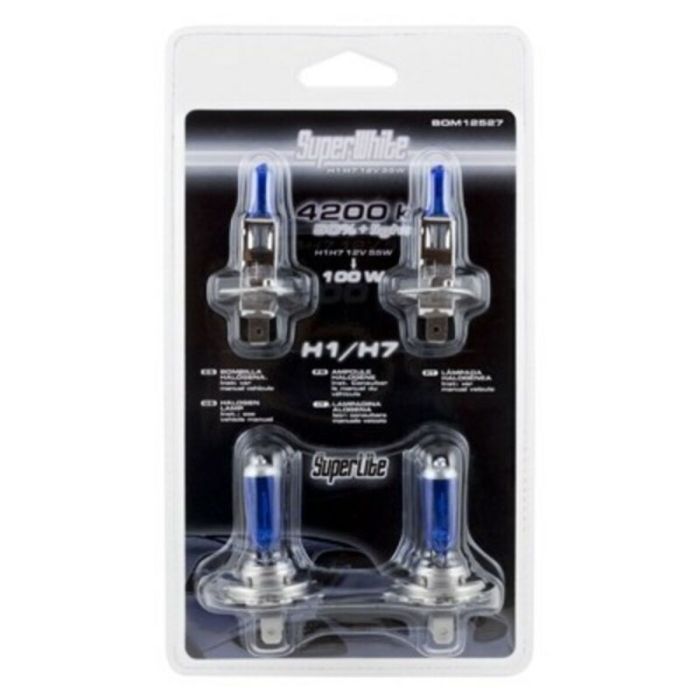Bombilla para Automóvil Superlite BOM12527 H1/H7 12V 55W 0 Bombilla para Automóvil Superlite BOM12527 H1/H7 12V 55W 0